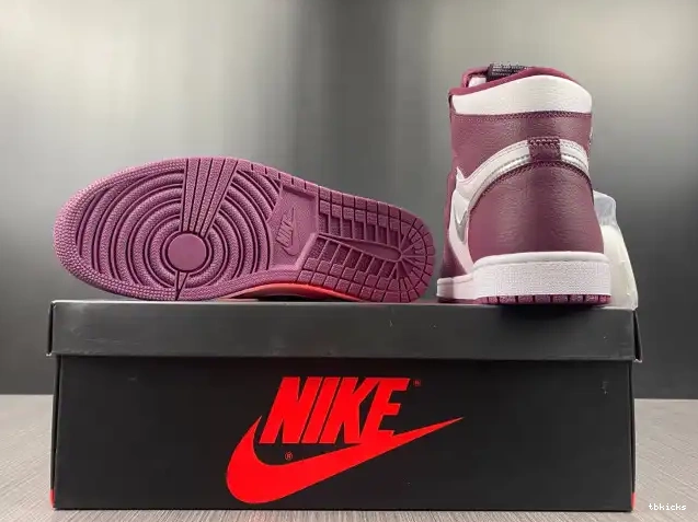 Rep TB Bordeaux OG High 1 Jordan Air 555088-611 0507